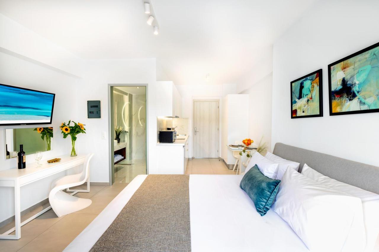 Creta Sun Luxury Apartments Rethymnon Exterior foto
