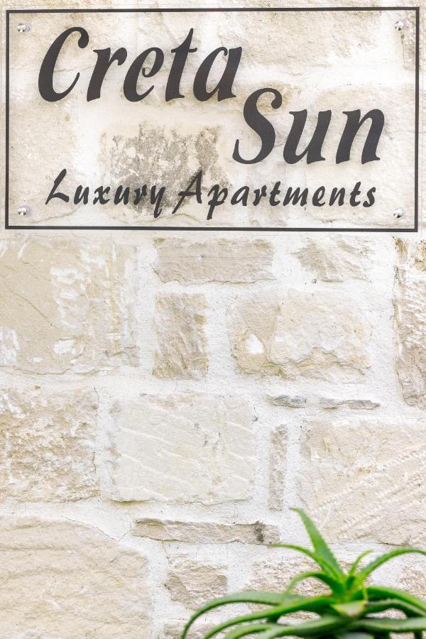 Creta Sun Luxury Apartments Rethymnon Exterior foto